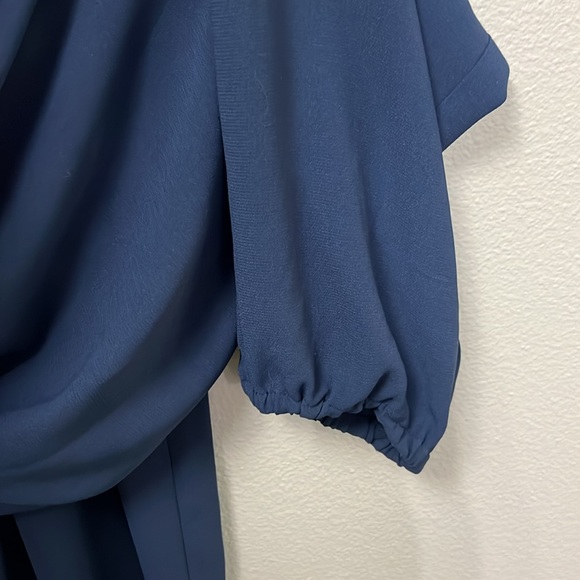 CAbi French Navy Sleeveless Jumpsuit - Picture 8 of 14